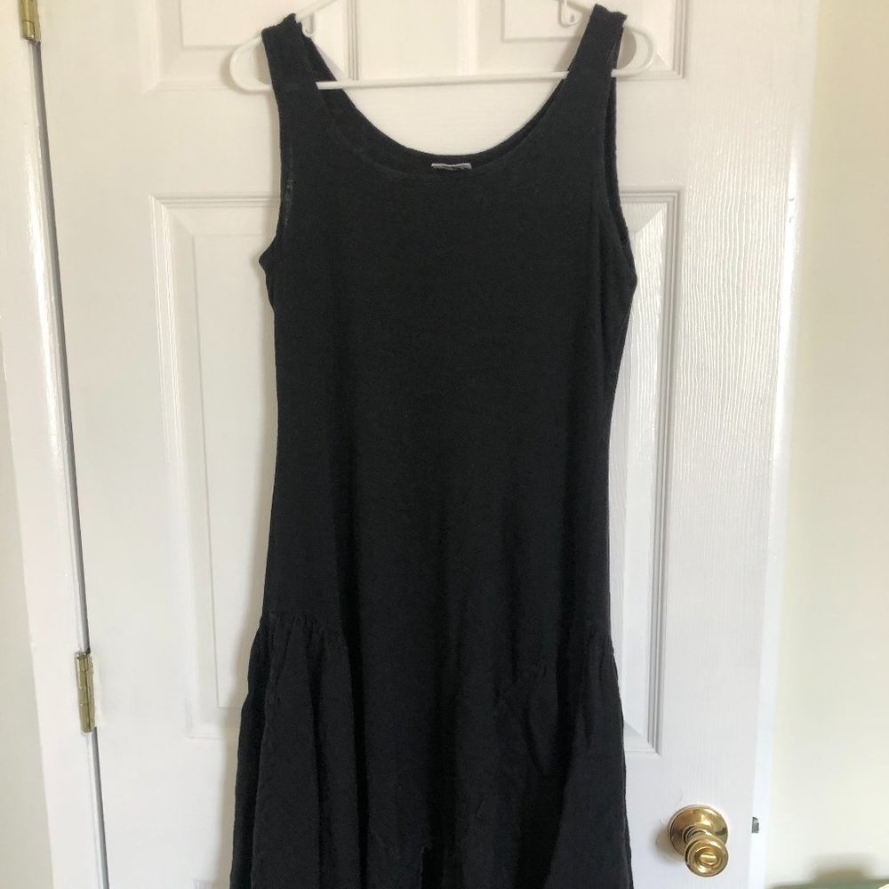 Black Midi Tank Dress